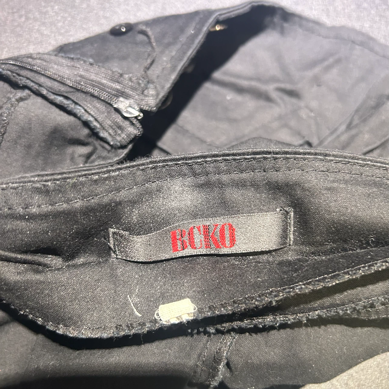 BCKO Black Button-Up Shorts - photo 3