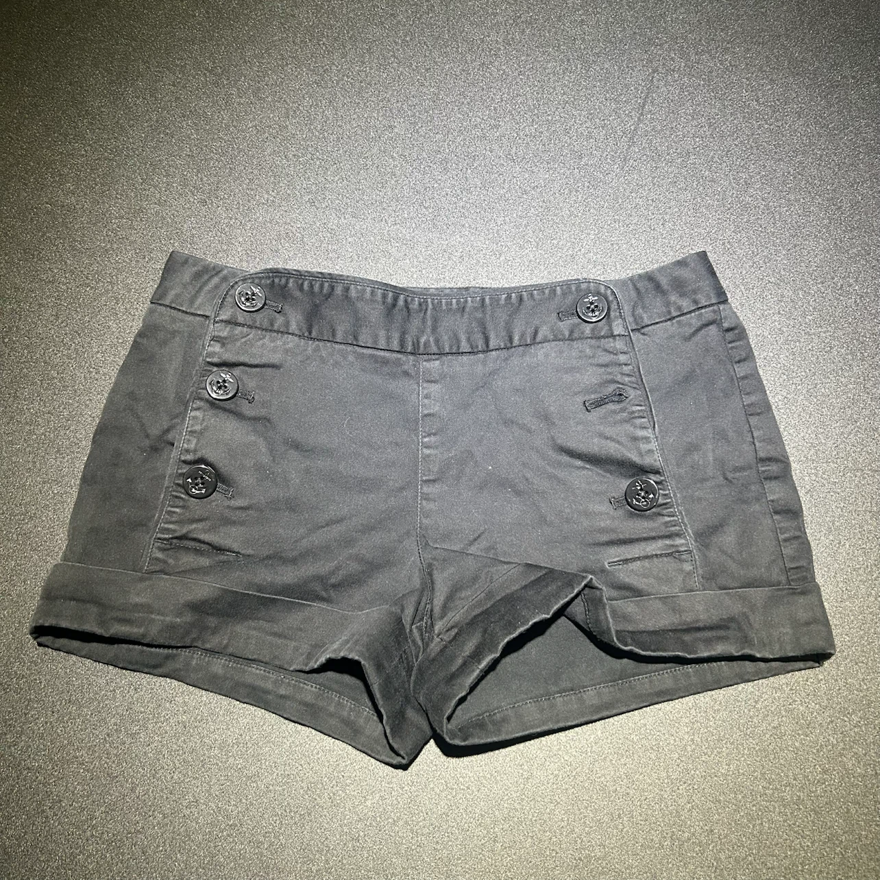 Talula Black Sailor Shorts