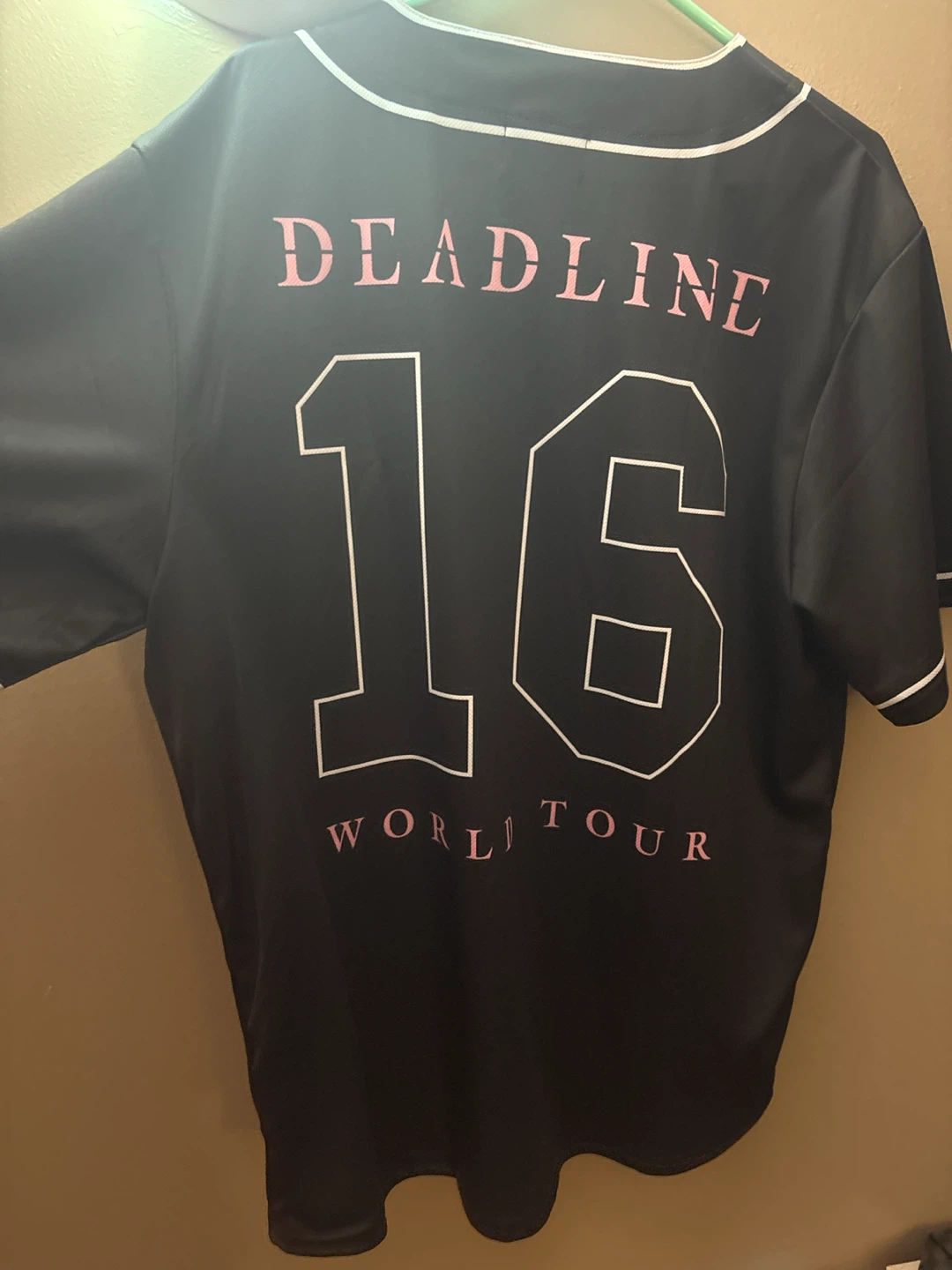 BLACKPINK "DEADLINE" World Tour Baseball Jersey