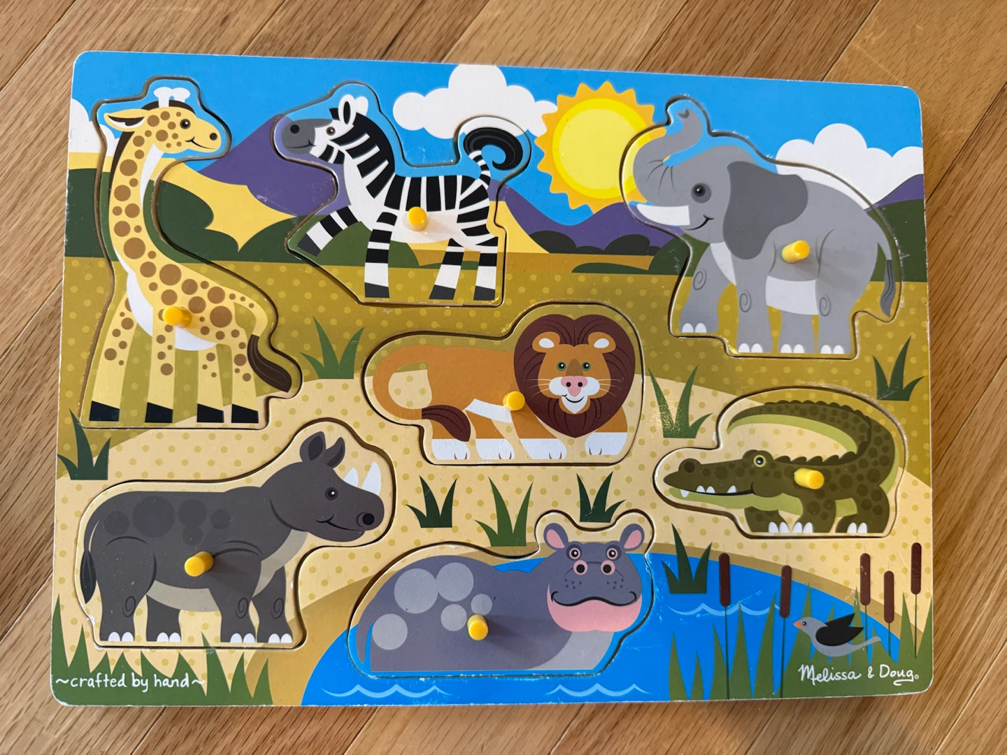 Melissa & Doug Wooden Chunky Puzzles (Set of 3) - photo 3