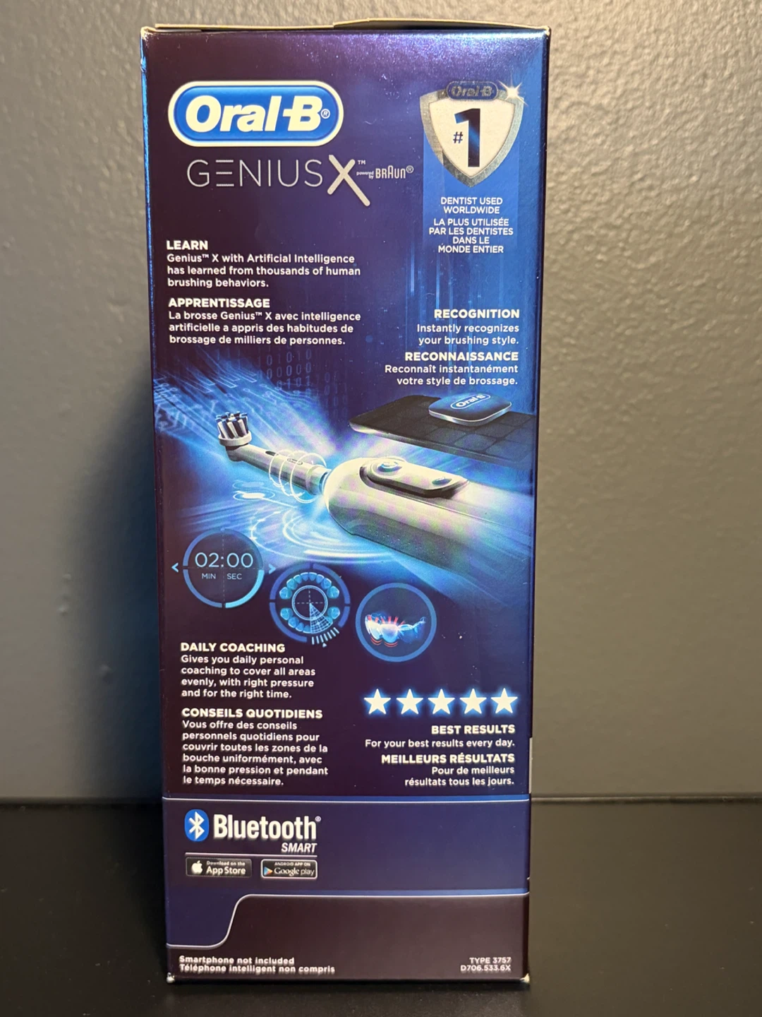 NEW Oral-B GENIUS X Rechargeable Electric Toothbrush - photo 4