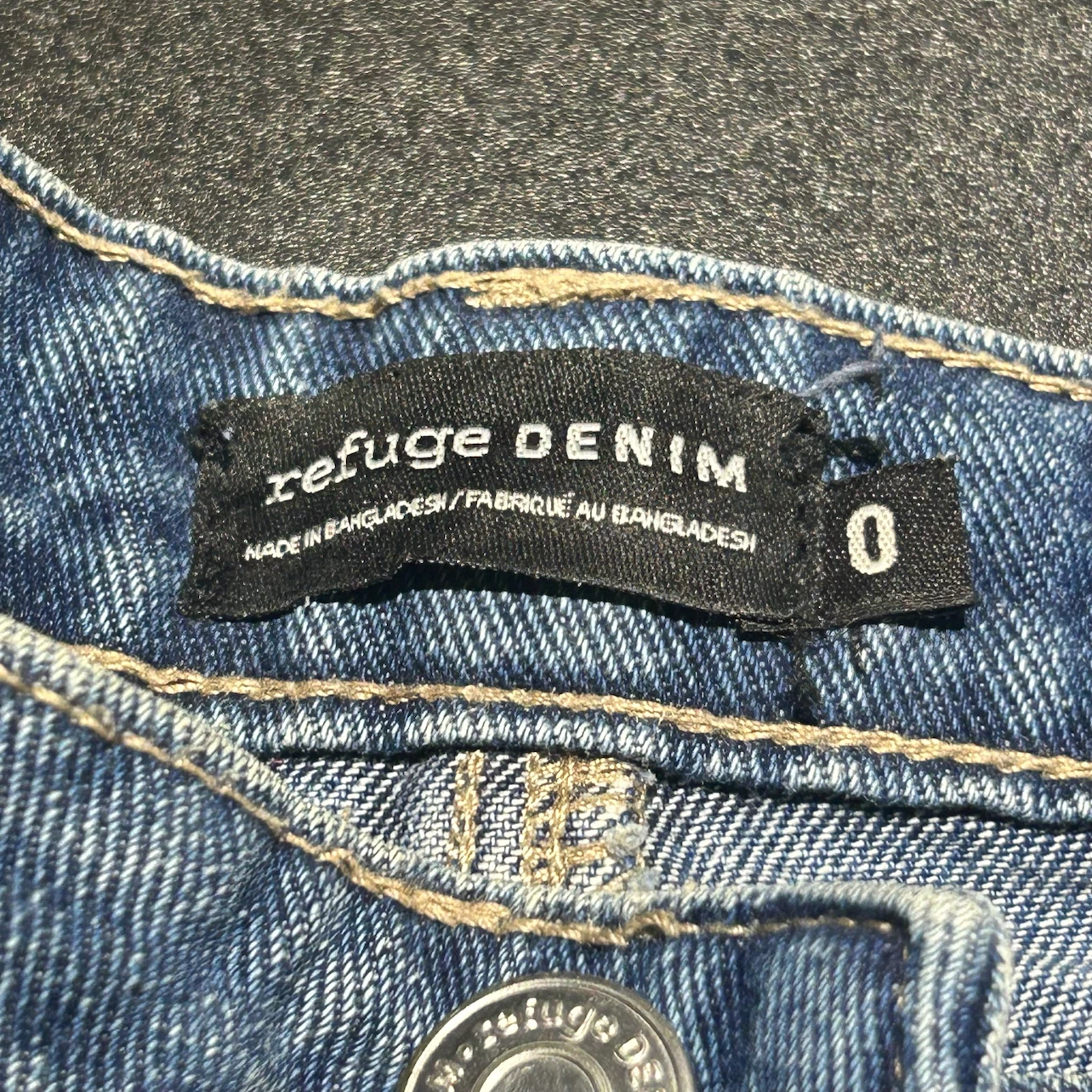 Refuge Denim Jeans Size 0 - photo 2