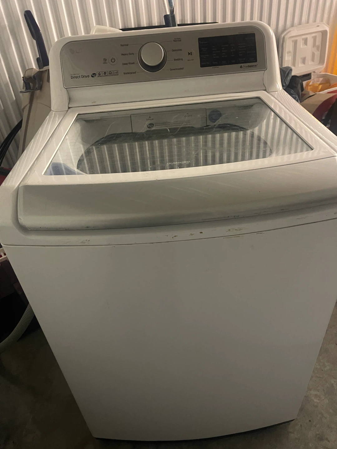 LG Direct Drive Top Load Washing Machine - photo 2