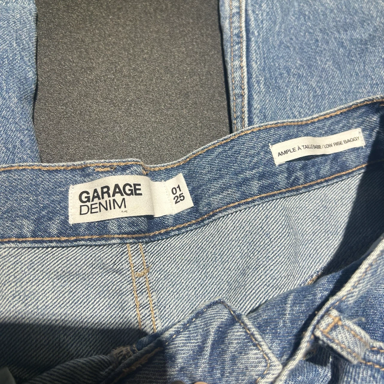 GARAGE DENIM Low Rise Baggy Jeans - photo 2