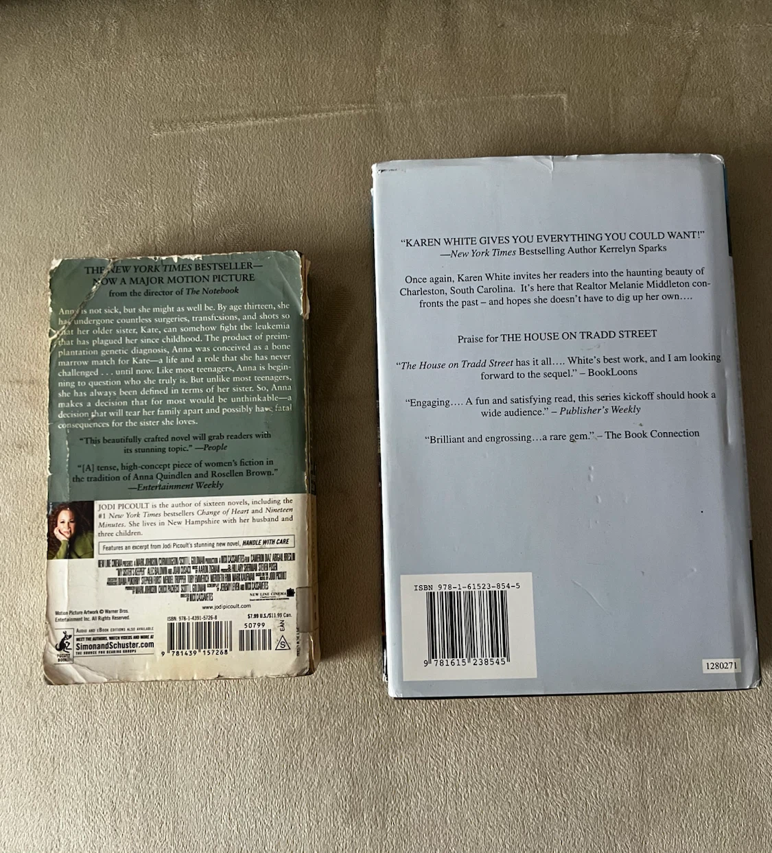 My Sister's Keeper & The Girl on Legare Street Books - photo 3