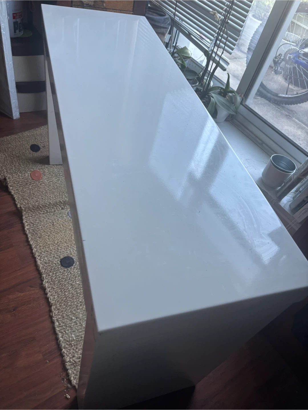 White Console Table - photo 3