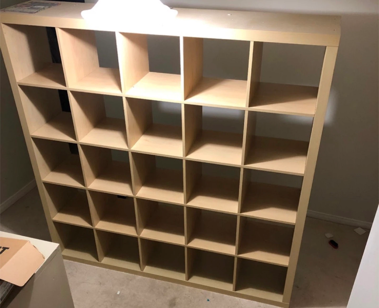 IKEA KALLAX 25-Cube Shelving Unit