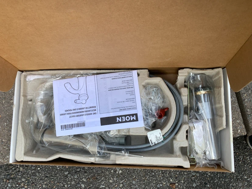 Moen 6400BN Eva One-Handle Lavatory Faucet - Brushed Nickel - photo 4