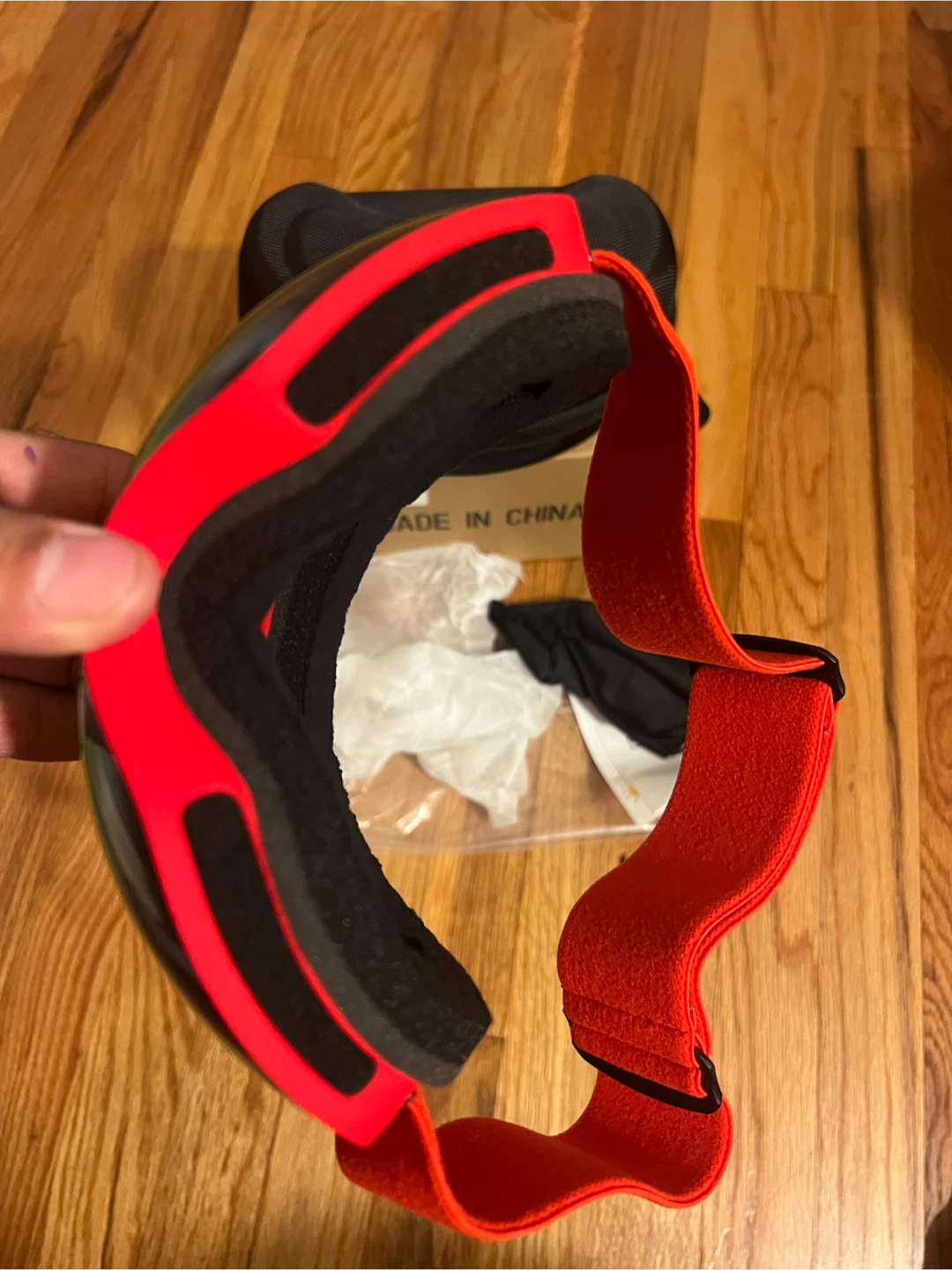 Red ANTI FOG Ski Goggles with Case - photo 4