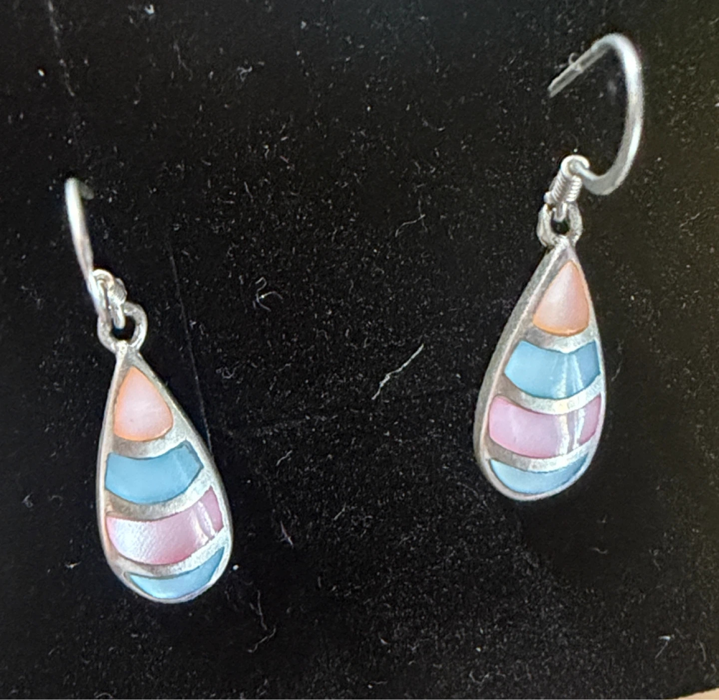 Sterling Silver Trishe Mother Of Pearl Teardrop Earrings - photo 3