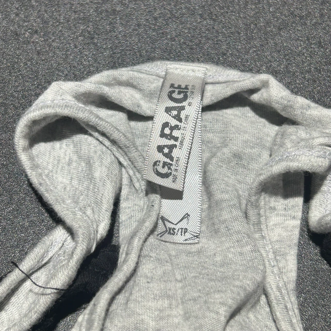 Garage Tank Top - Black & Grey - photo 3
