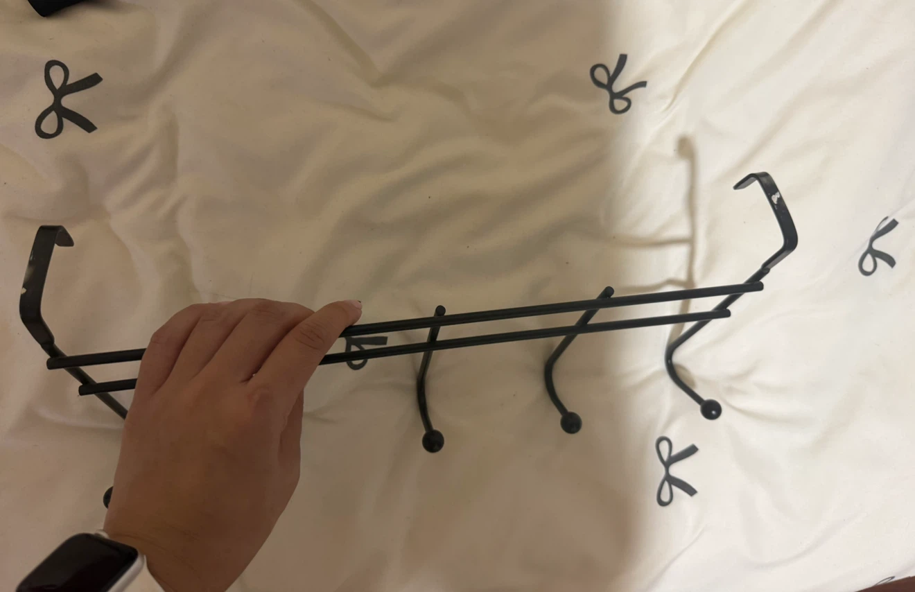 Over-the-Door 5-Hook Rack - photo 3