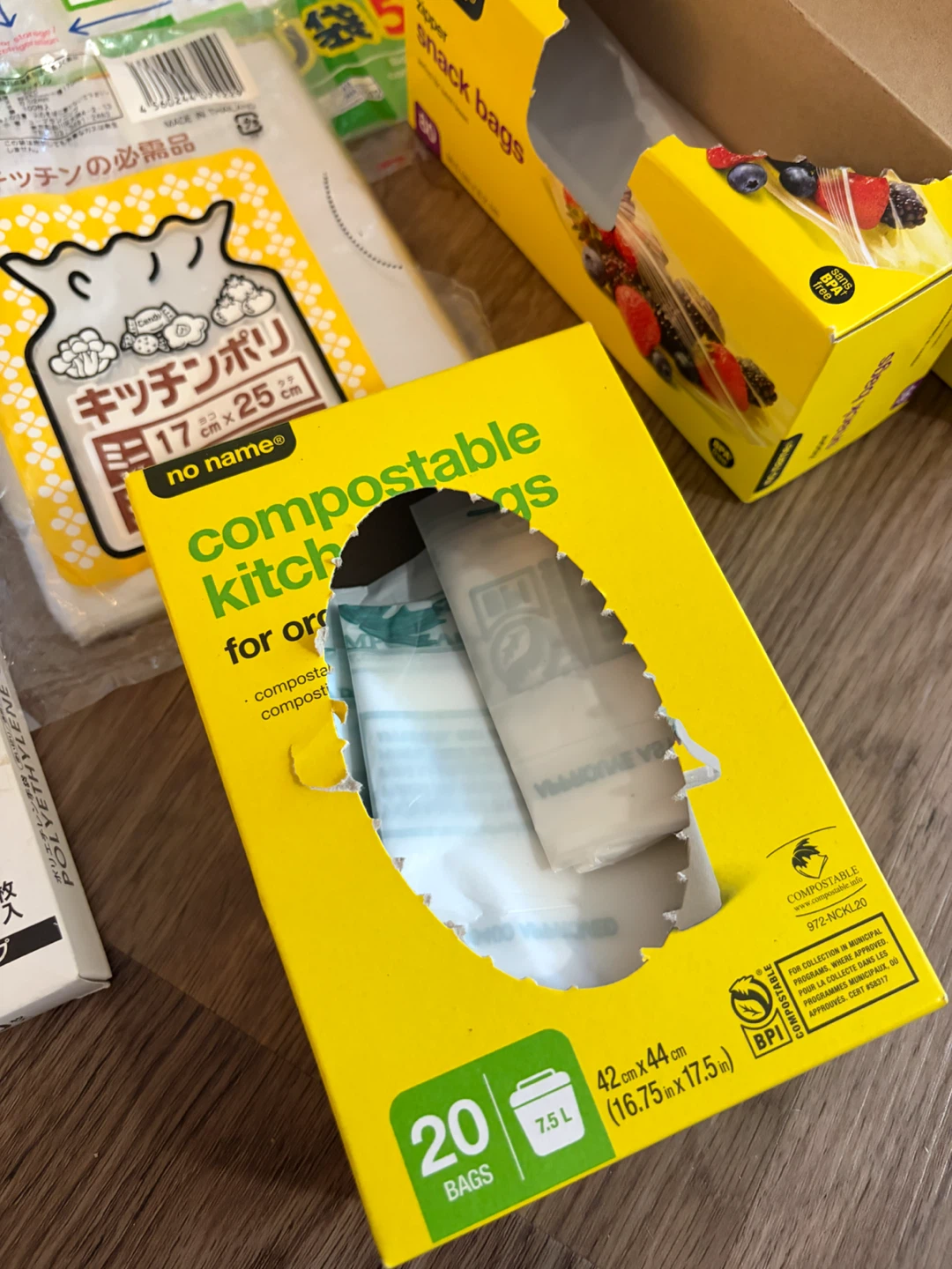 Assorted Kitchen Bags, Gloves, and Plastic Wrap - photo 4