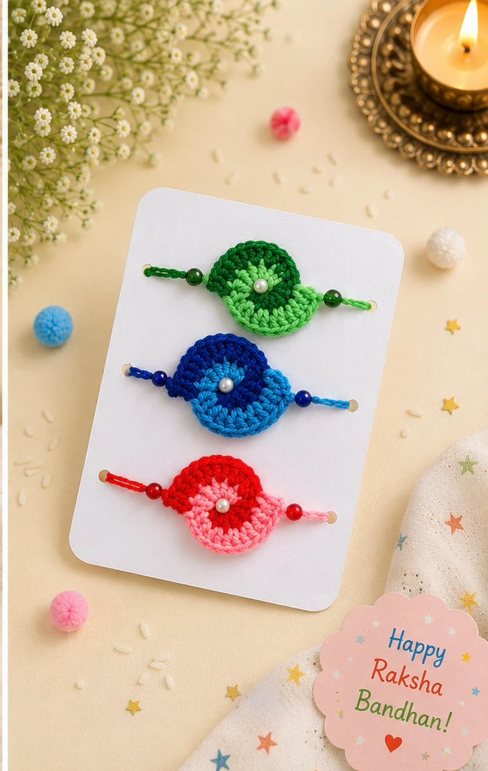 Cute Rakhi Designs / Handmade - photo 2