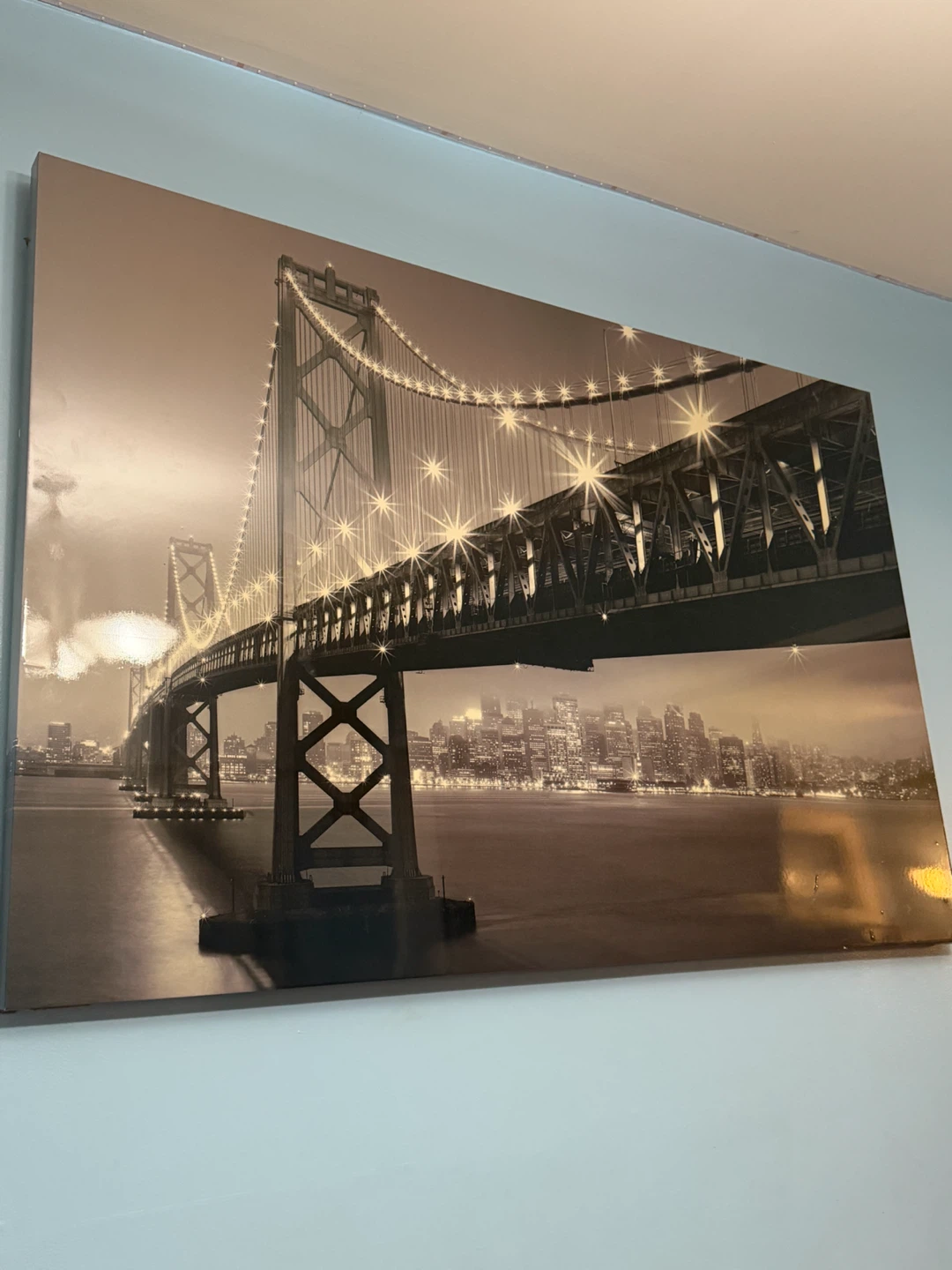 Large Wall Art - San Francisco Bay Bridge