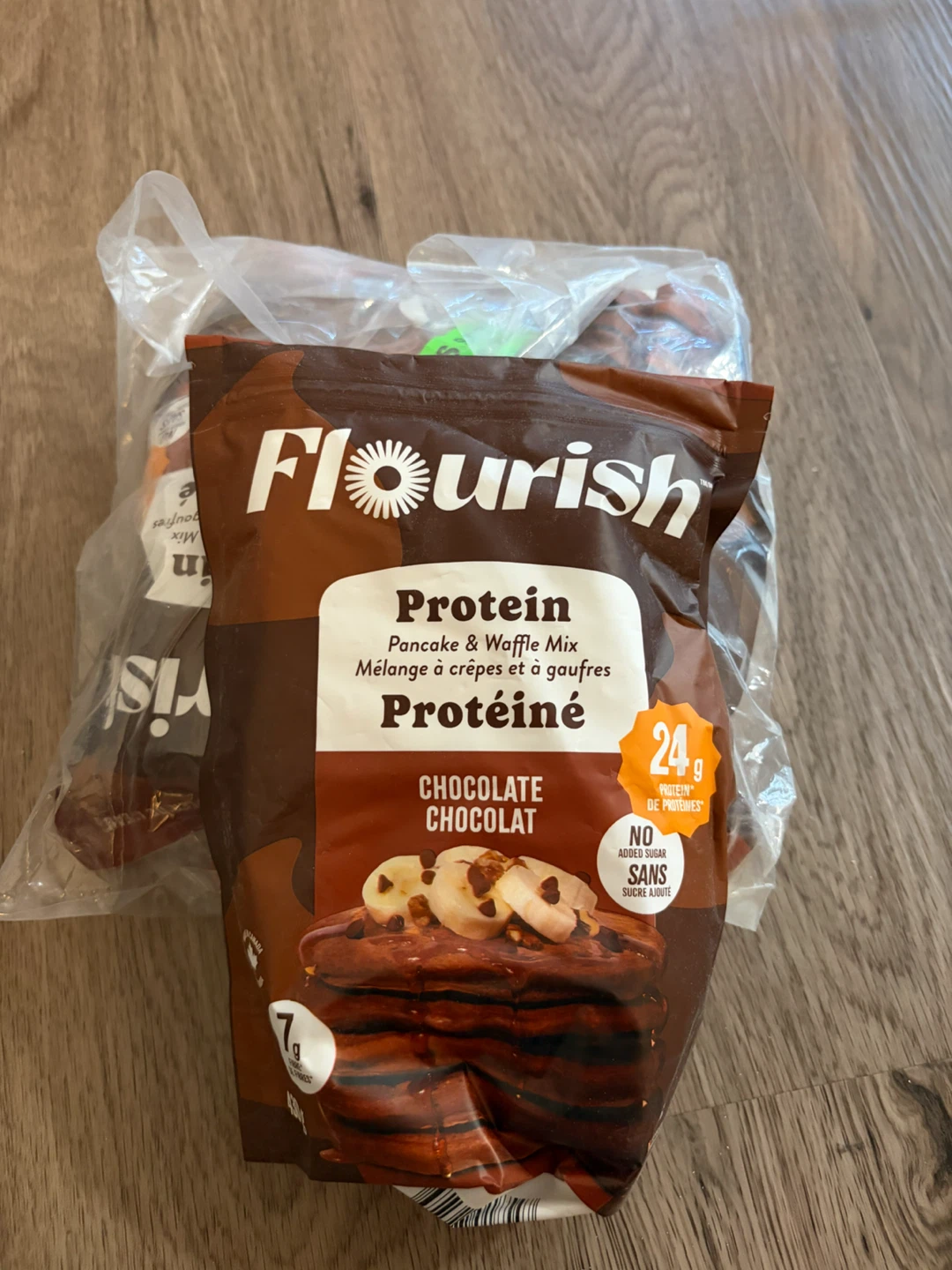 Flourish Protein Chocolate Pancake & Waffle Mix 24g
