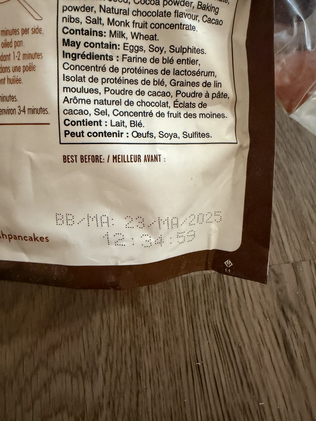 Flourish Protein Chocolate Pancake & Waffle Mix 24g - photo 2