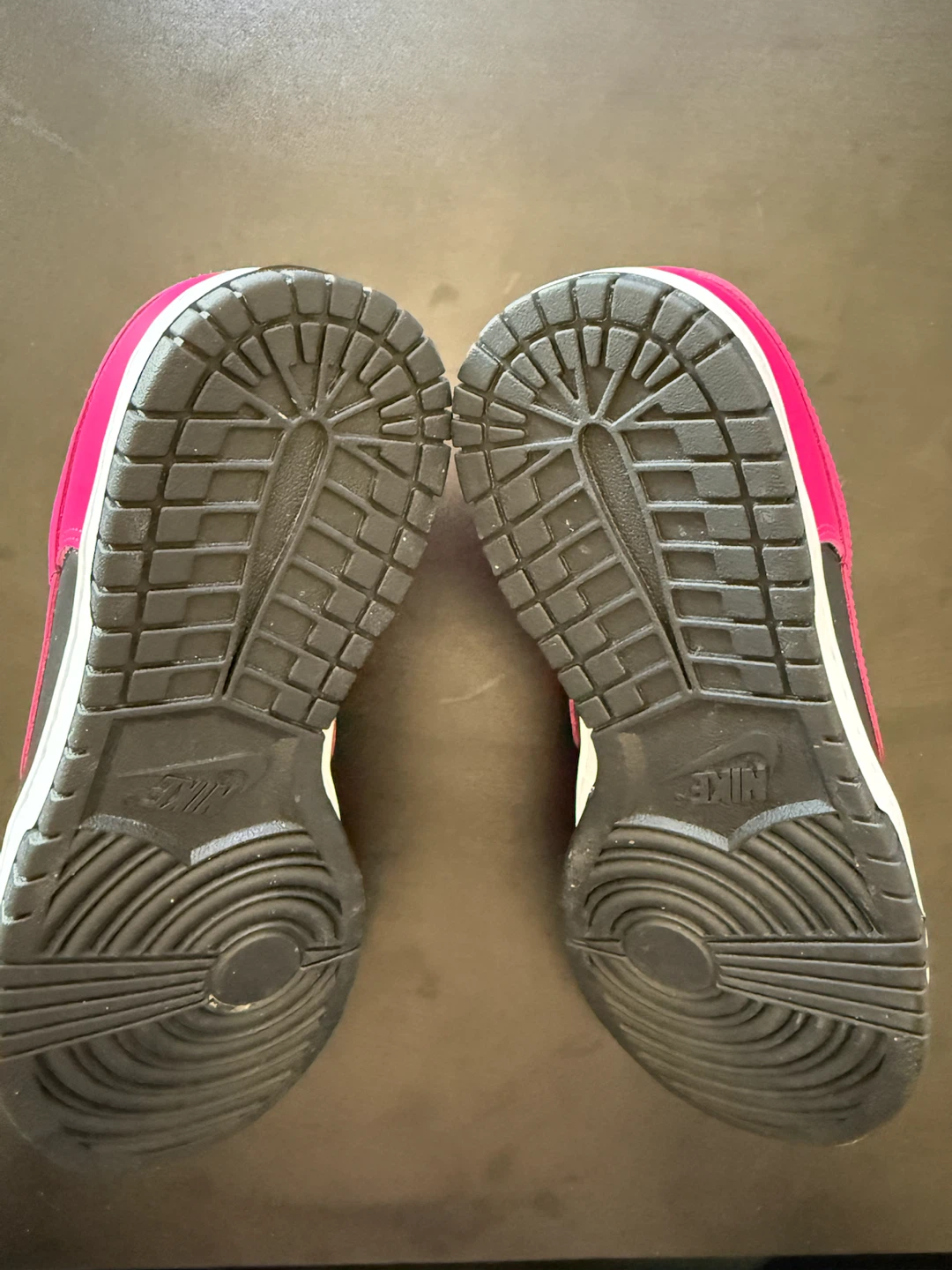 Nike Dunk Low Pink and Black Shoes - photo 4