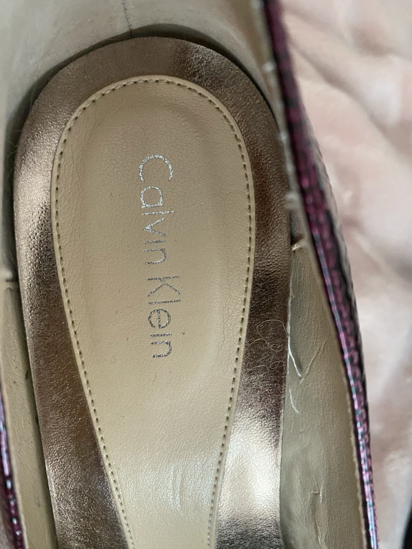 Calvin Klein Women's Purple Pointed Toe Heels - photo 4