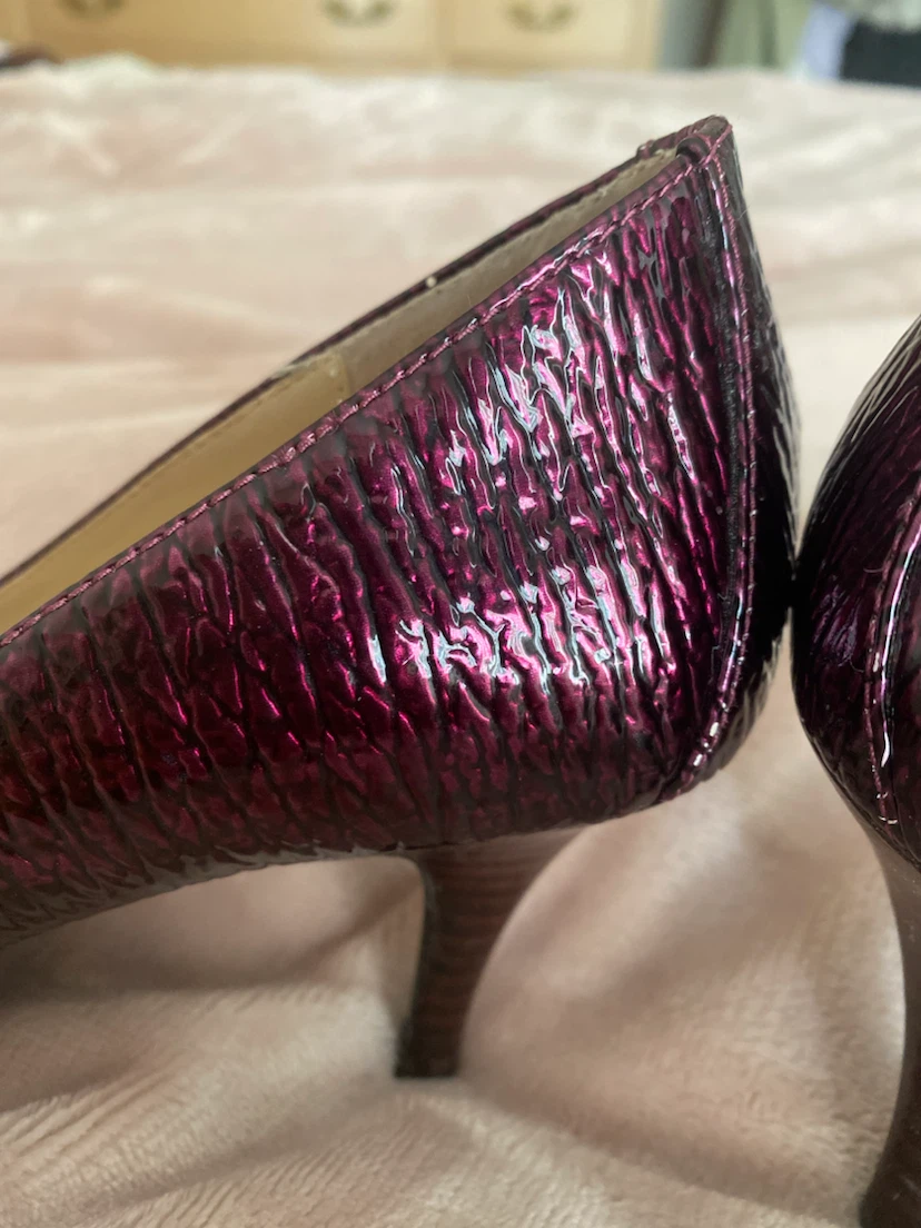 Calvin Klein Women's Purple Pointed Toe Heels - photo 5