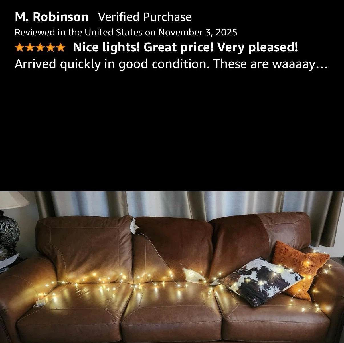 4 Pack LED Fairy Lights Battery Operated 20 FT - photo 4