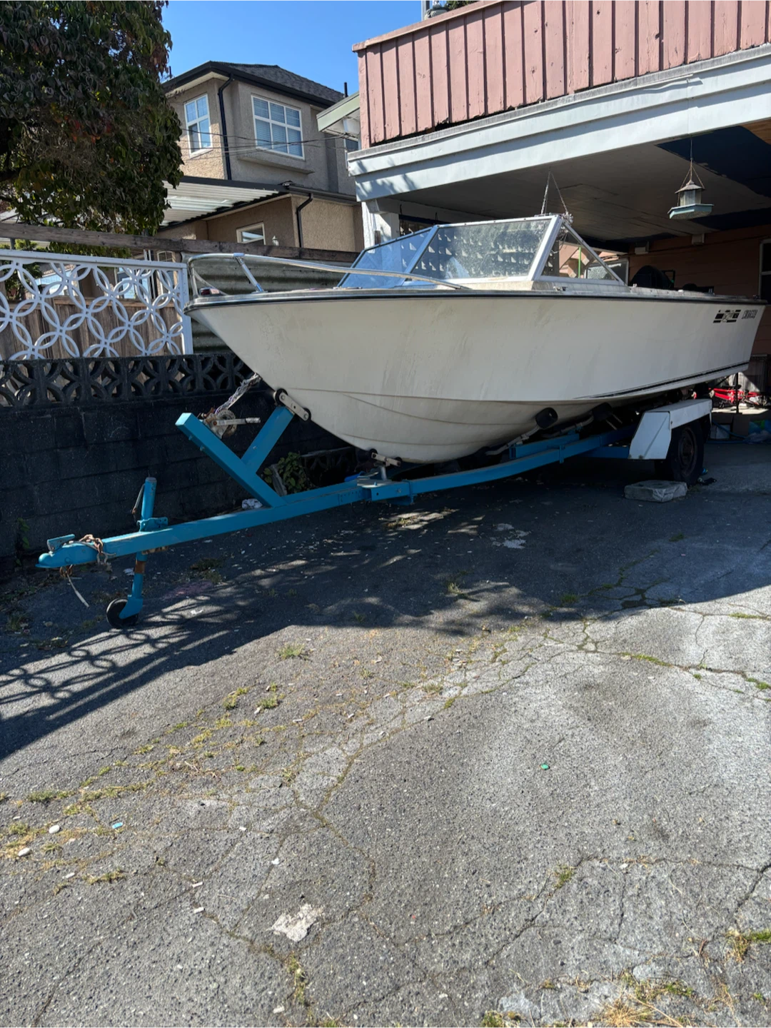 Free boat with purchase of Trailer