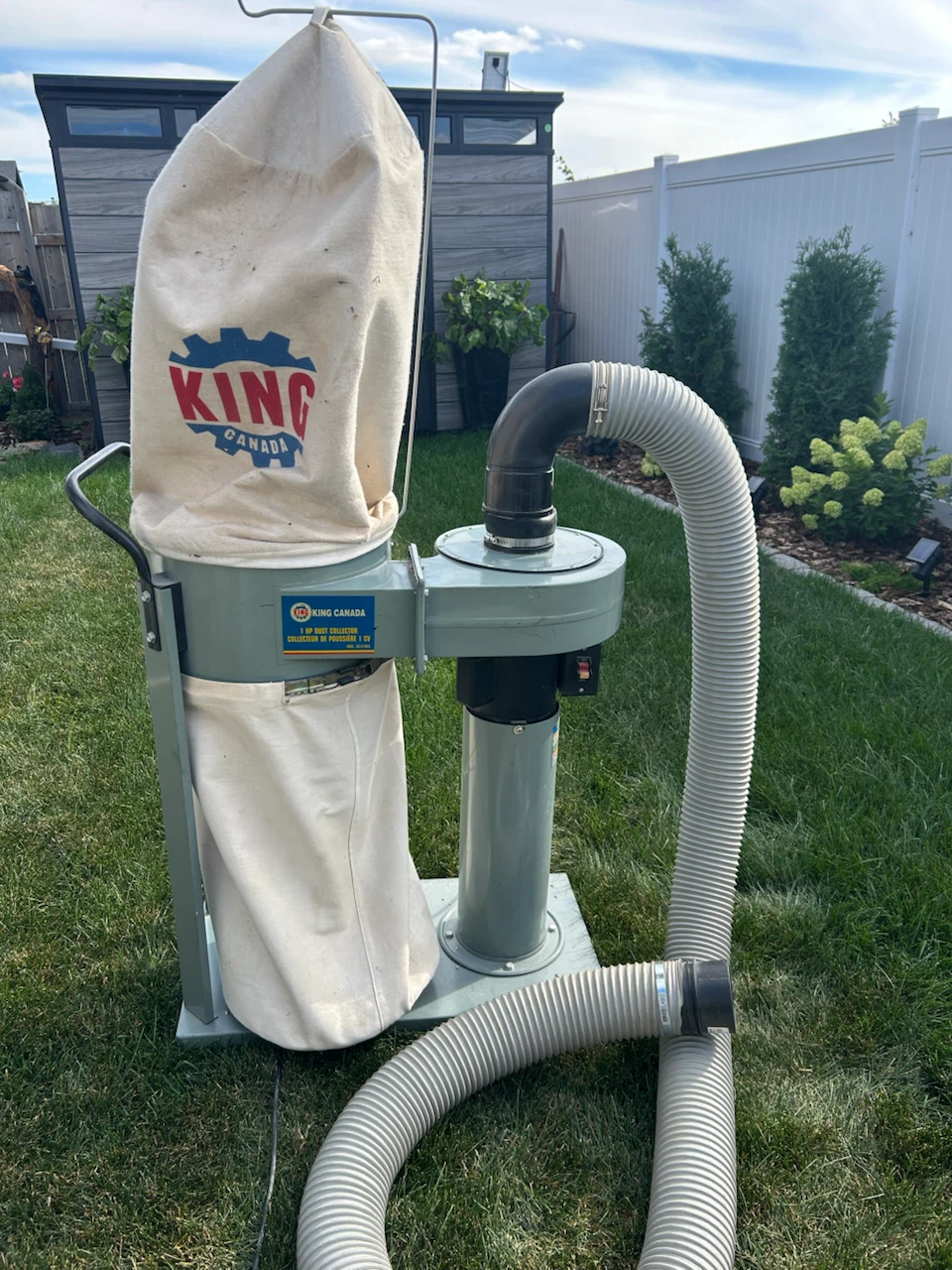 King Canada 1 HP Dust Collector