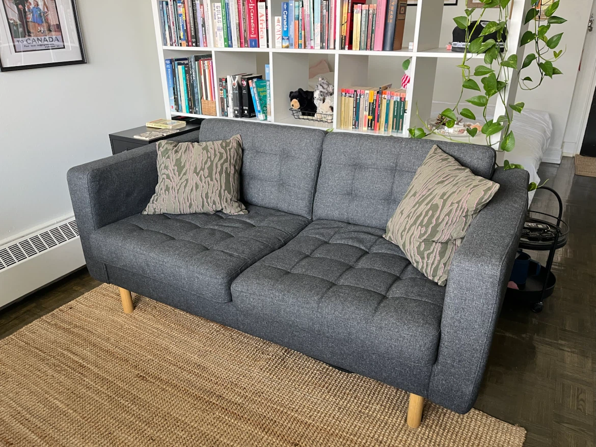 Grey Sofa IKEA Morabo