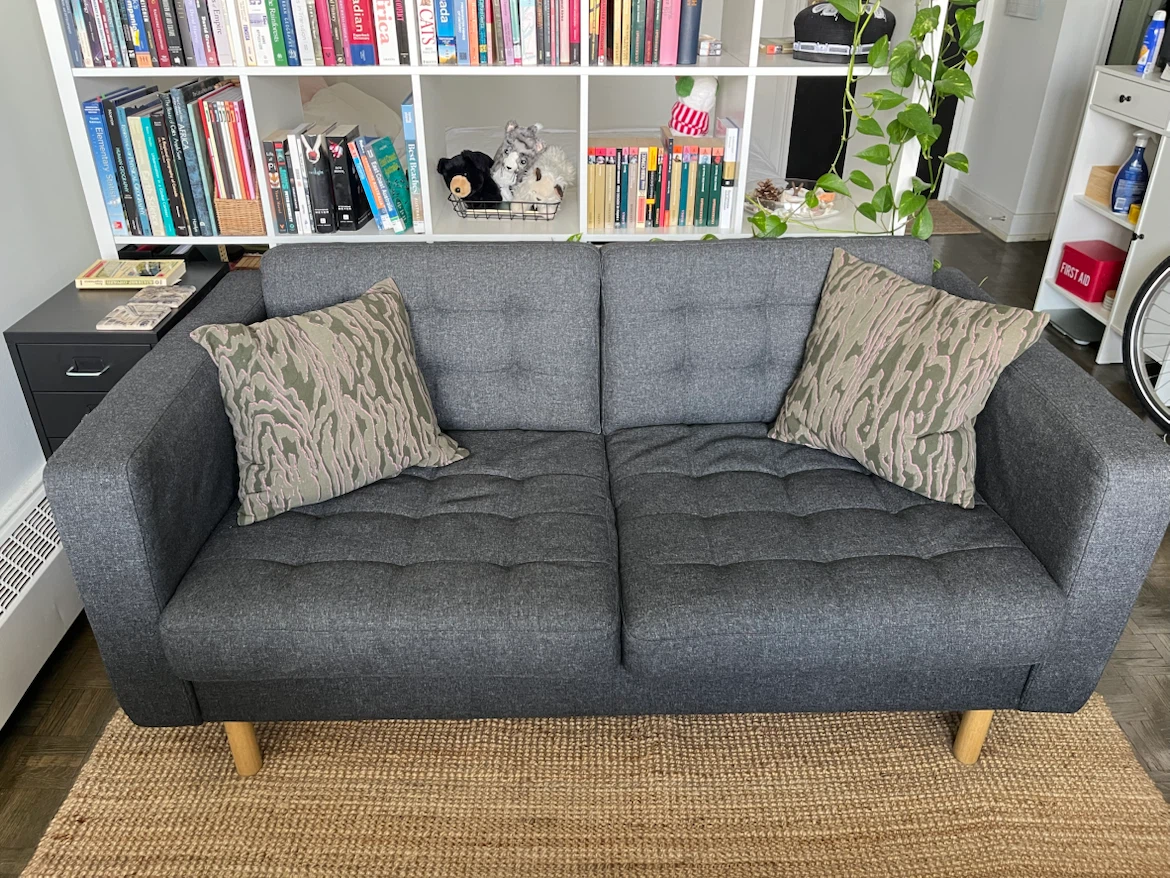 Grey Sofa IKEA Morabo - photo 2