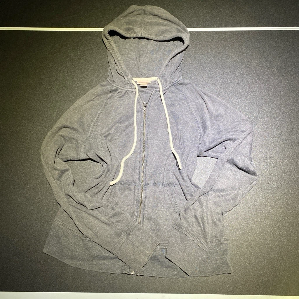 Mossimo Supply Co. Grey Zip-Up Hoodie