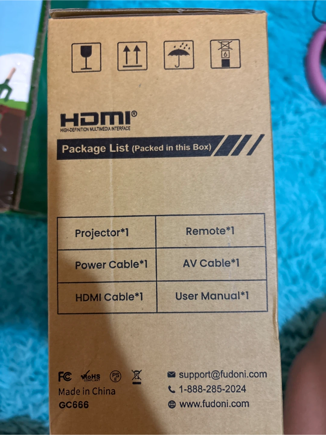 FUDONI LCD Projector GC666 (brand new) - photo 3