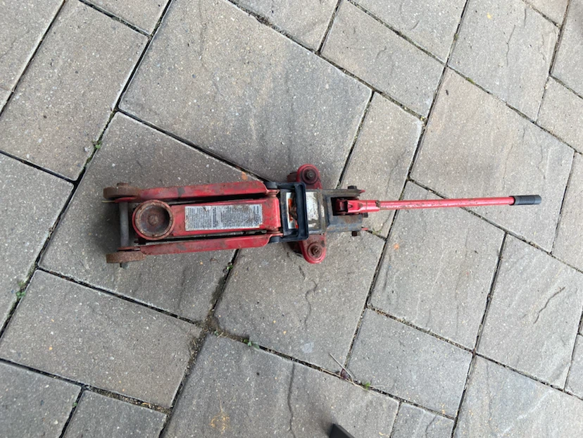 Red Floor Jack