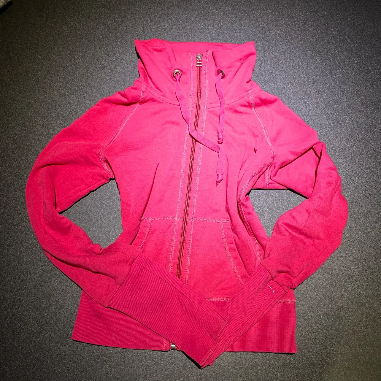 Garage Pink Full Zip Hoodie
