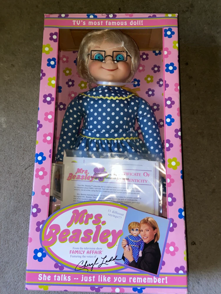 Mrs. Beasley Collectible Doll from Family Affair