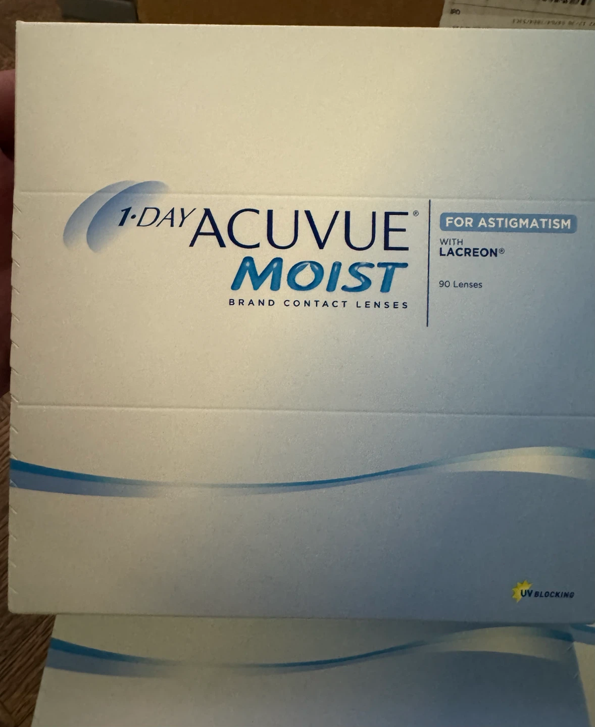 1-DAY ACUVUE MOIST for Astigmatism Contact Lenses - 90 Lenses