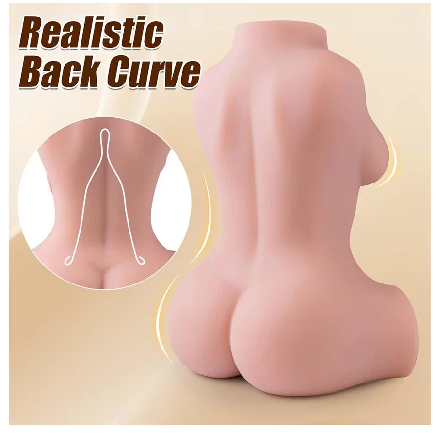 5.3 LB Vibrating Adult Doll Dual Channel Novelty