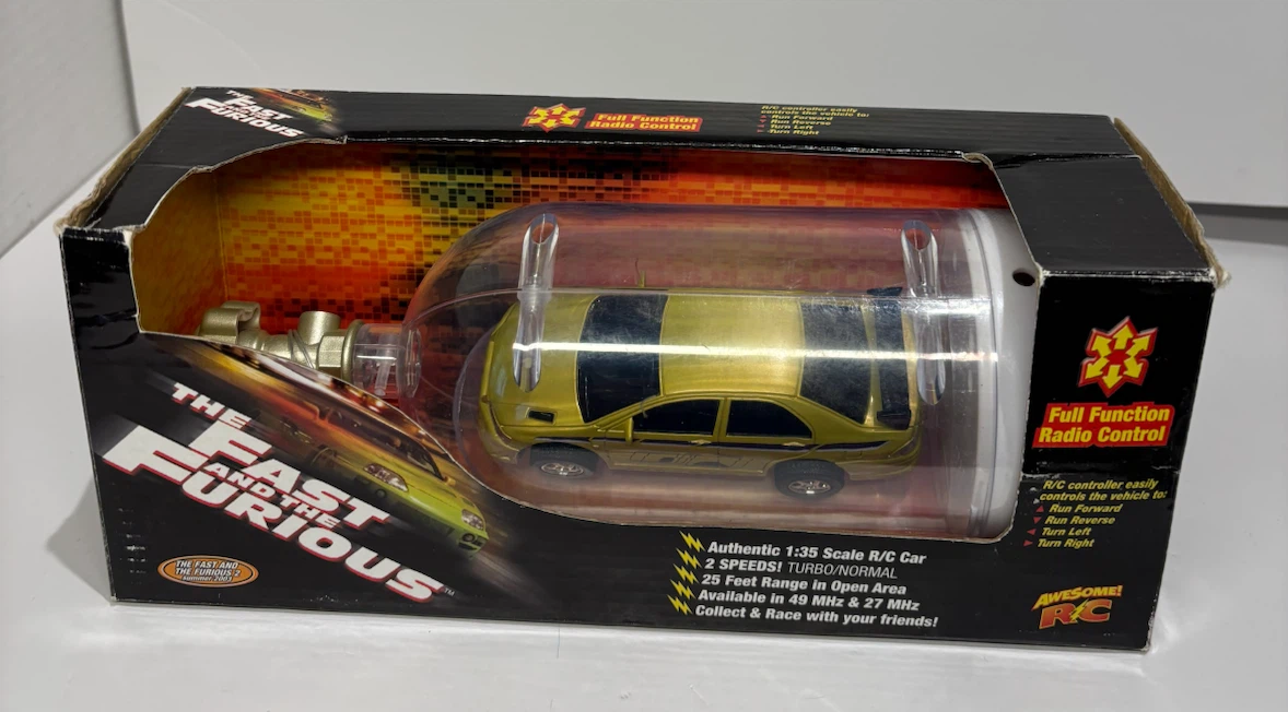 Fast and Furious 1:35 Scale Radio Control Car