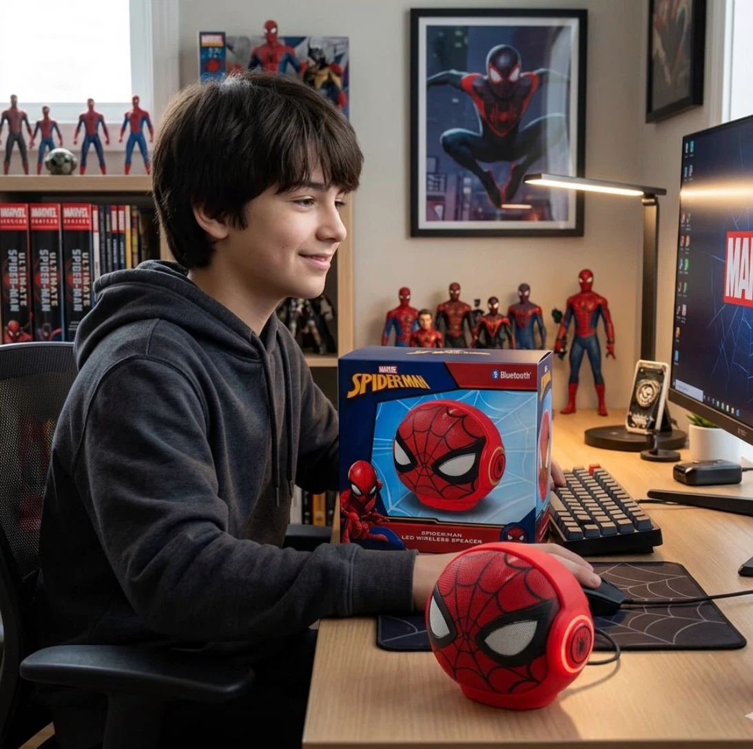 Marvel Spider-Man LED Wireless Speaker