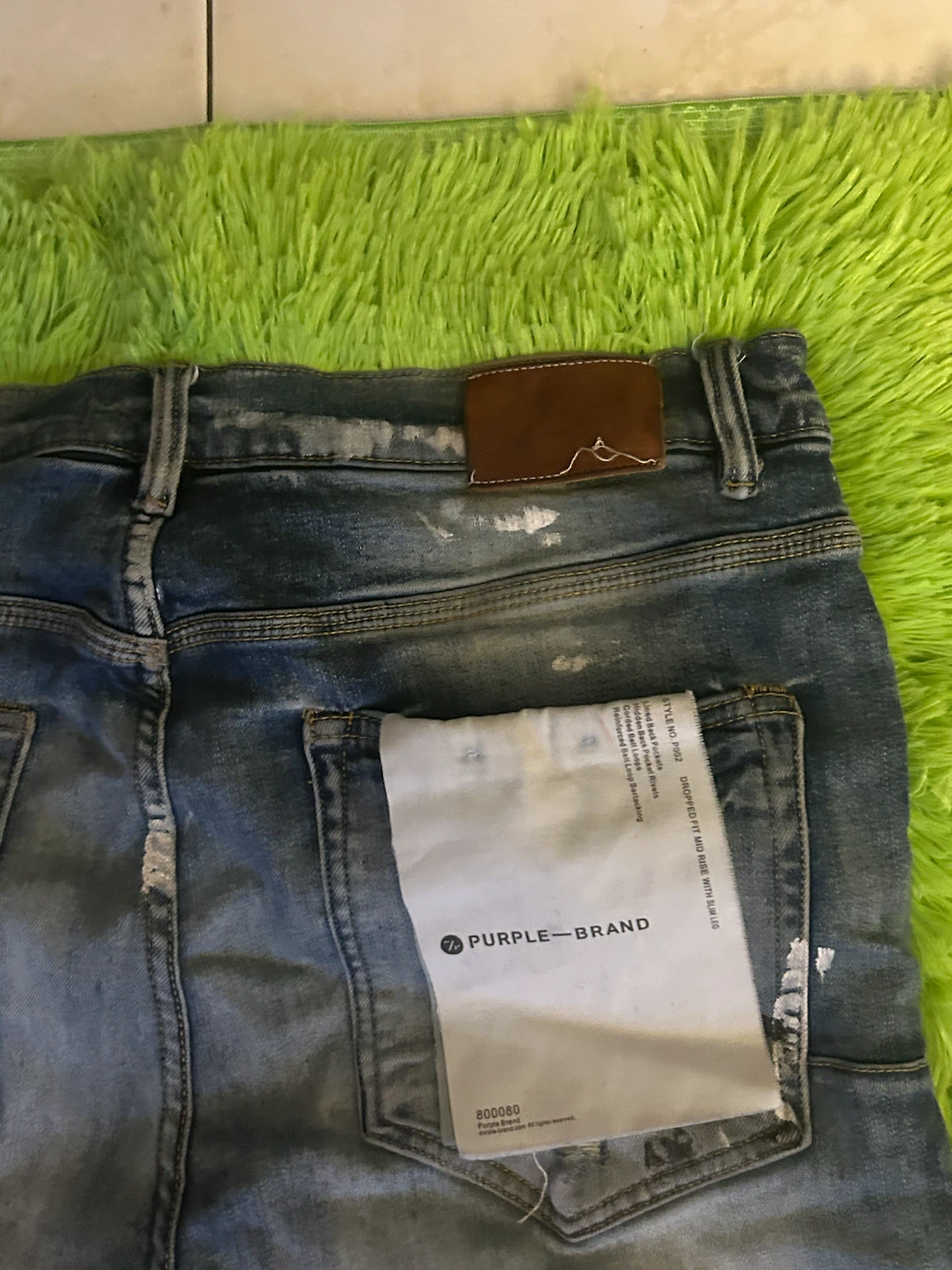 Purple jeans - photo 3