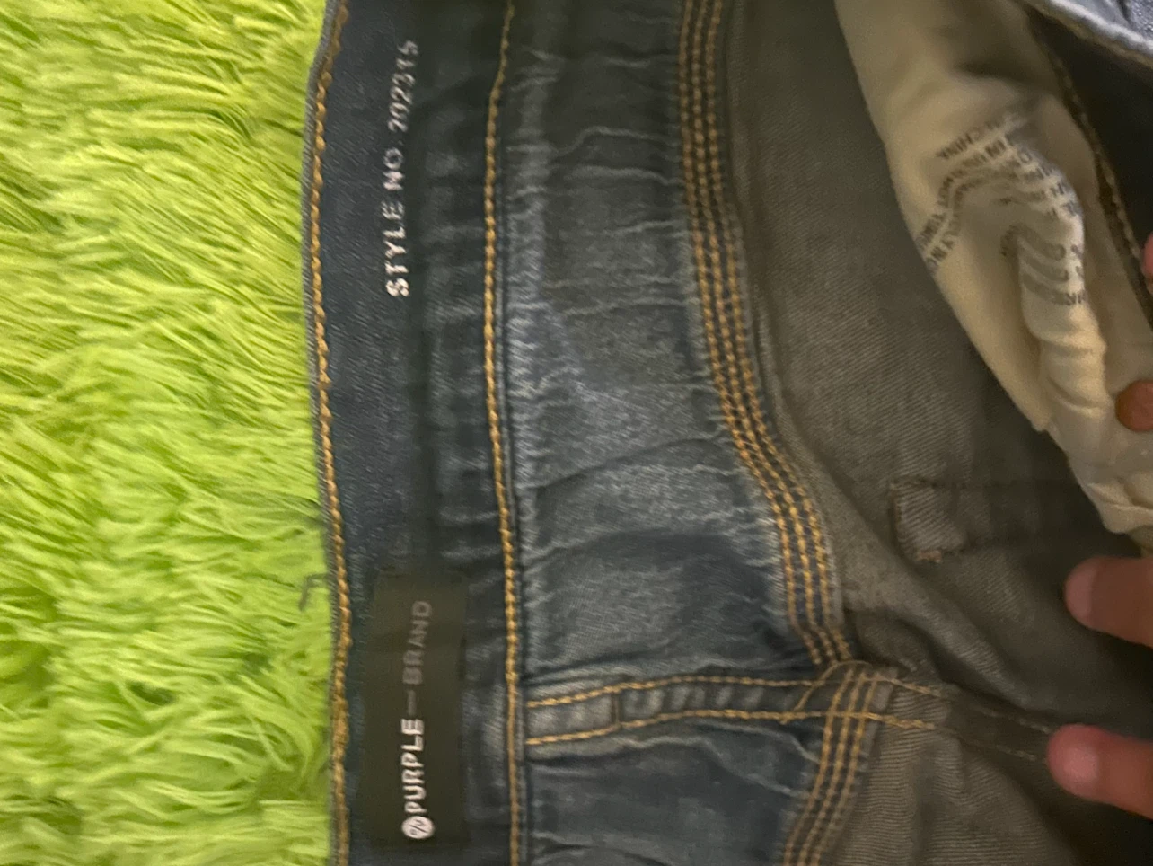 Purple jeans - photo 4