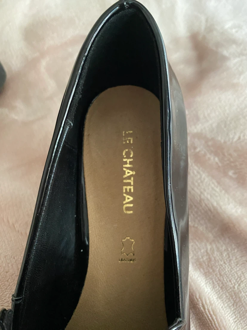 Le Château Black Patent Loafers - photo 3