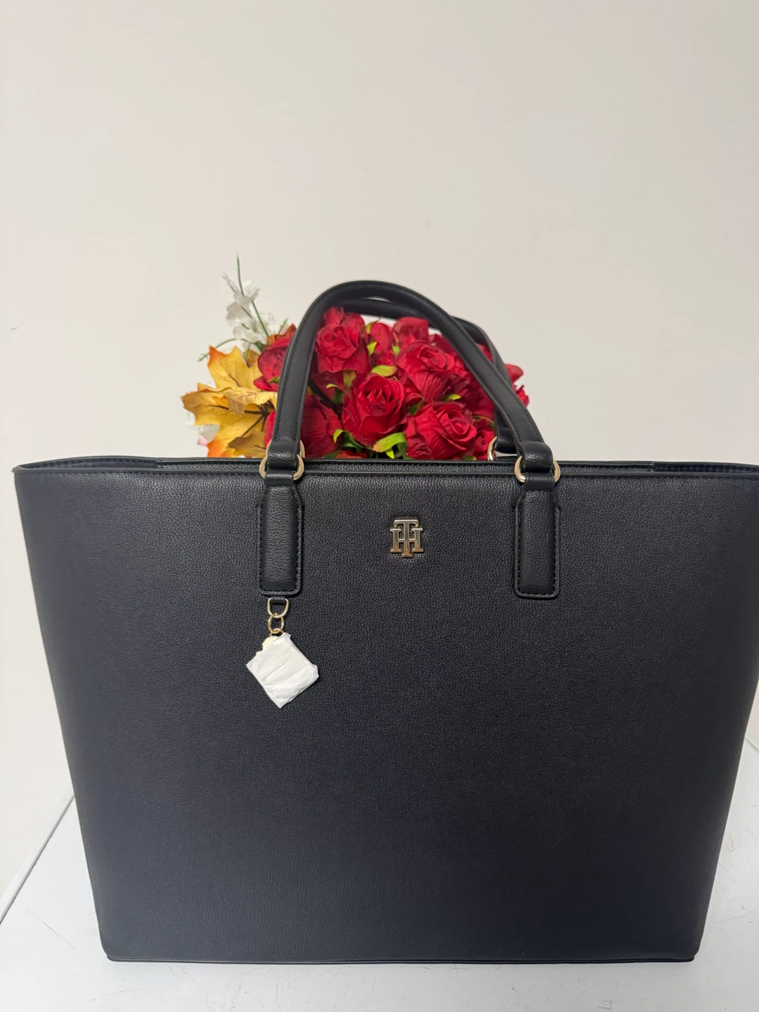 Tommy Hilfiger Black Tote Bag
