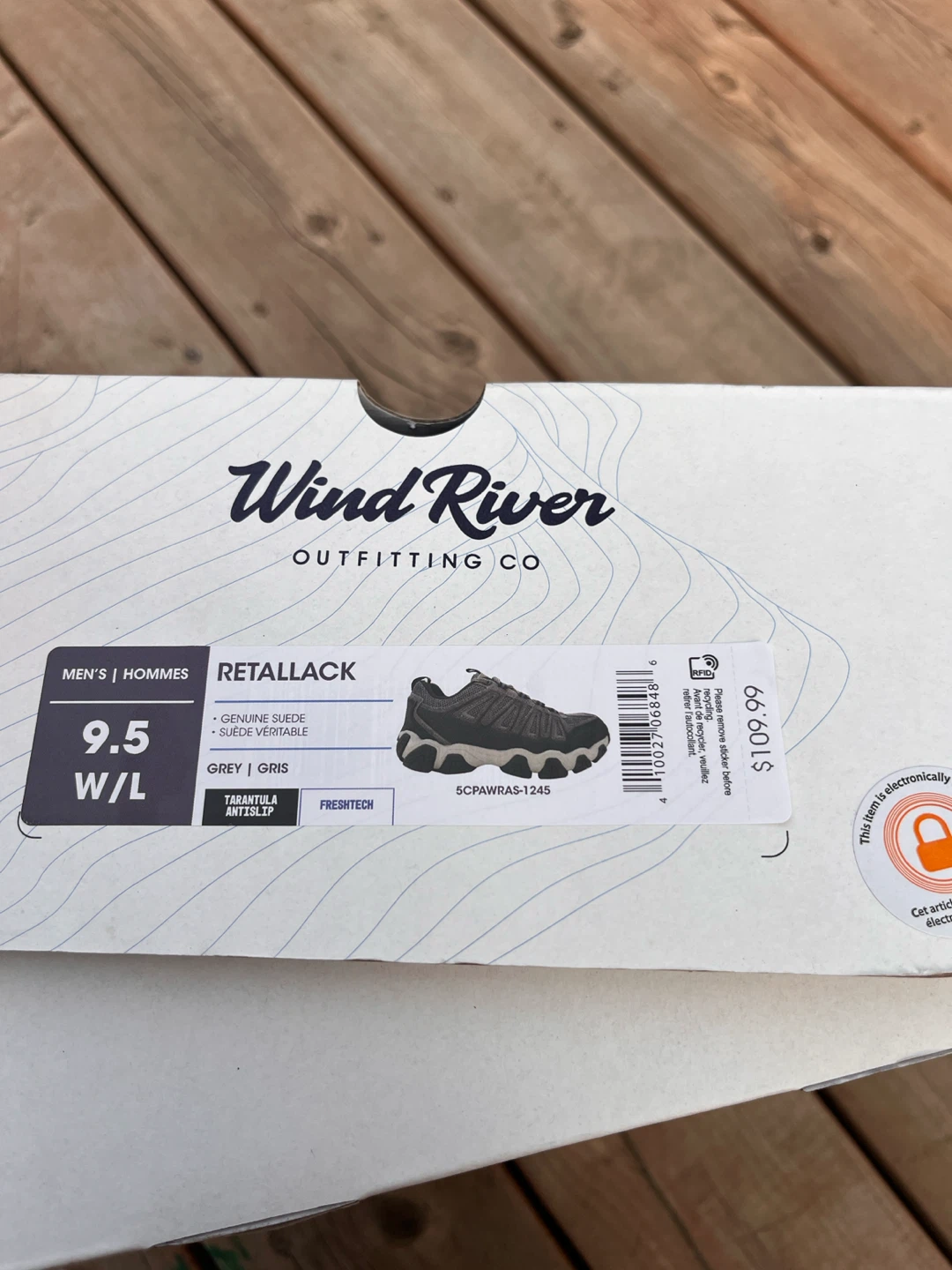 Wind River Retallack Men's Hiking Shoes Size 9.5 - photo 5