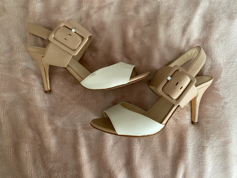 Nine West Two-Tone Heeled Sandals - photo 2