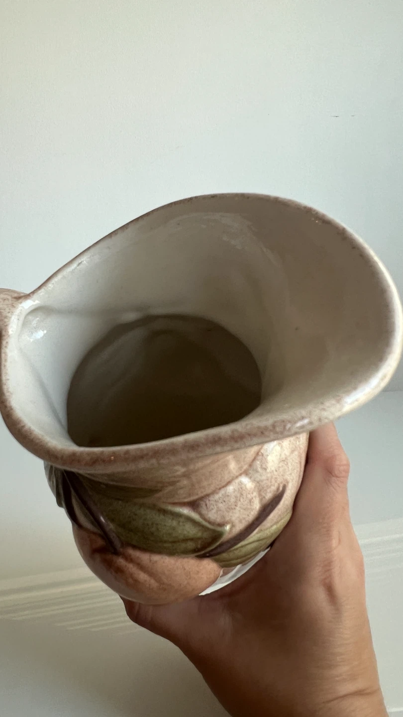 Vintage Ceramic Pitcher with Fruit Design - photo 4