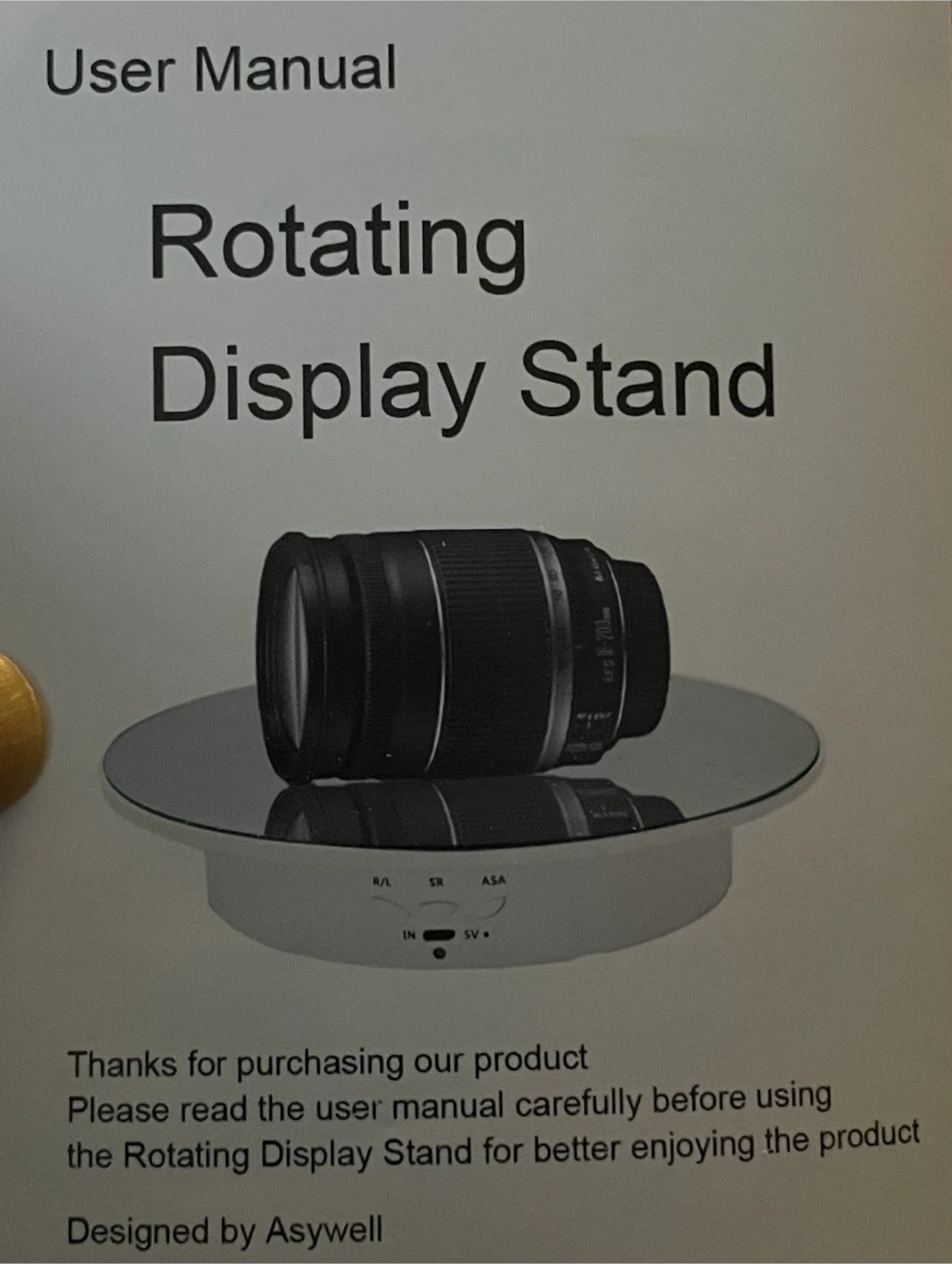 Rotating Mirror Display Stand - photo 2