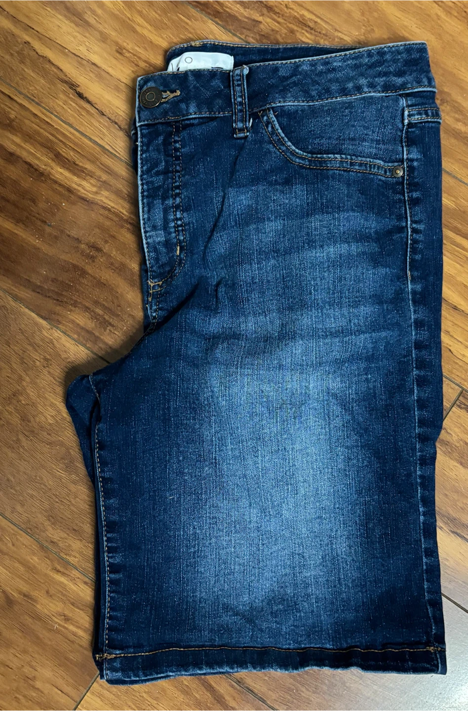 Denim Bermuda Shorts - photo 3