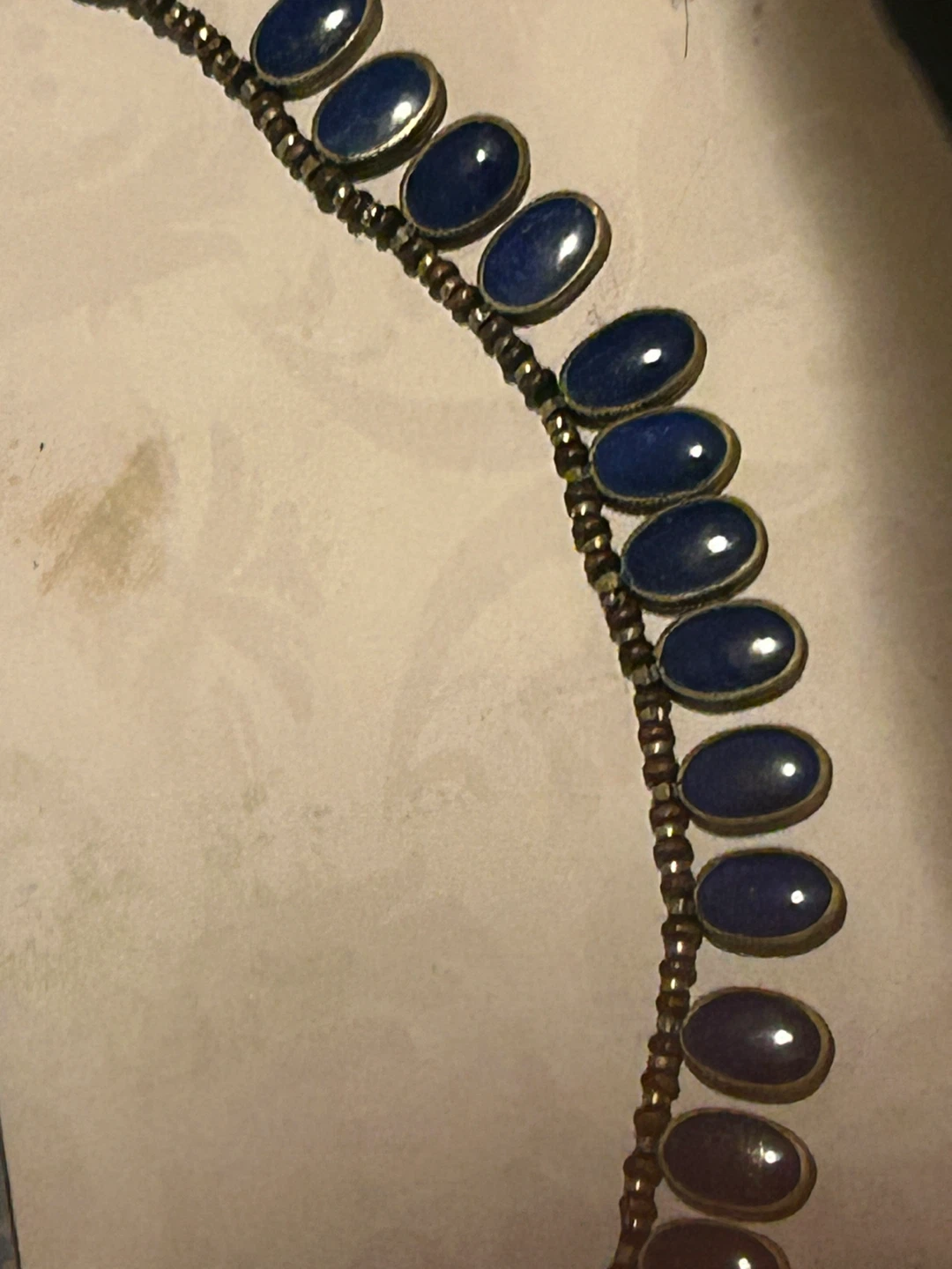 Traditional Lapis on Silver