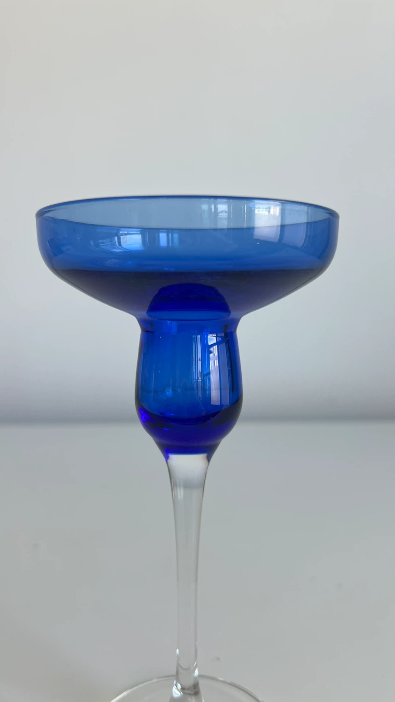 Made in France Candlestick Holder - Blue