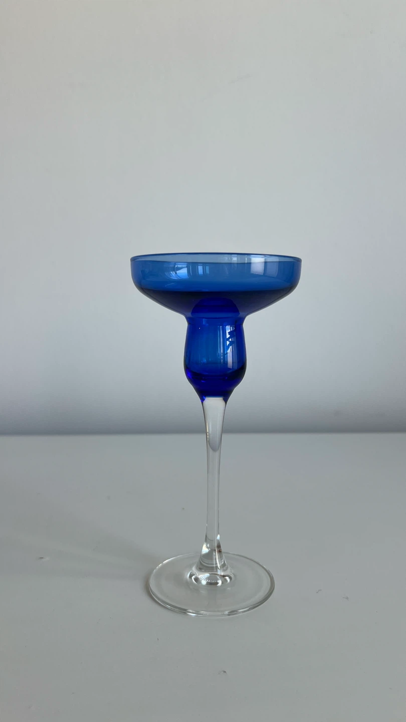 Made in France Candlestick Holder - Blue - photo 2